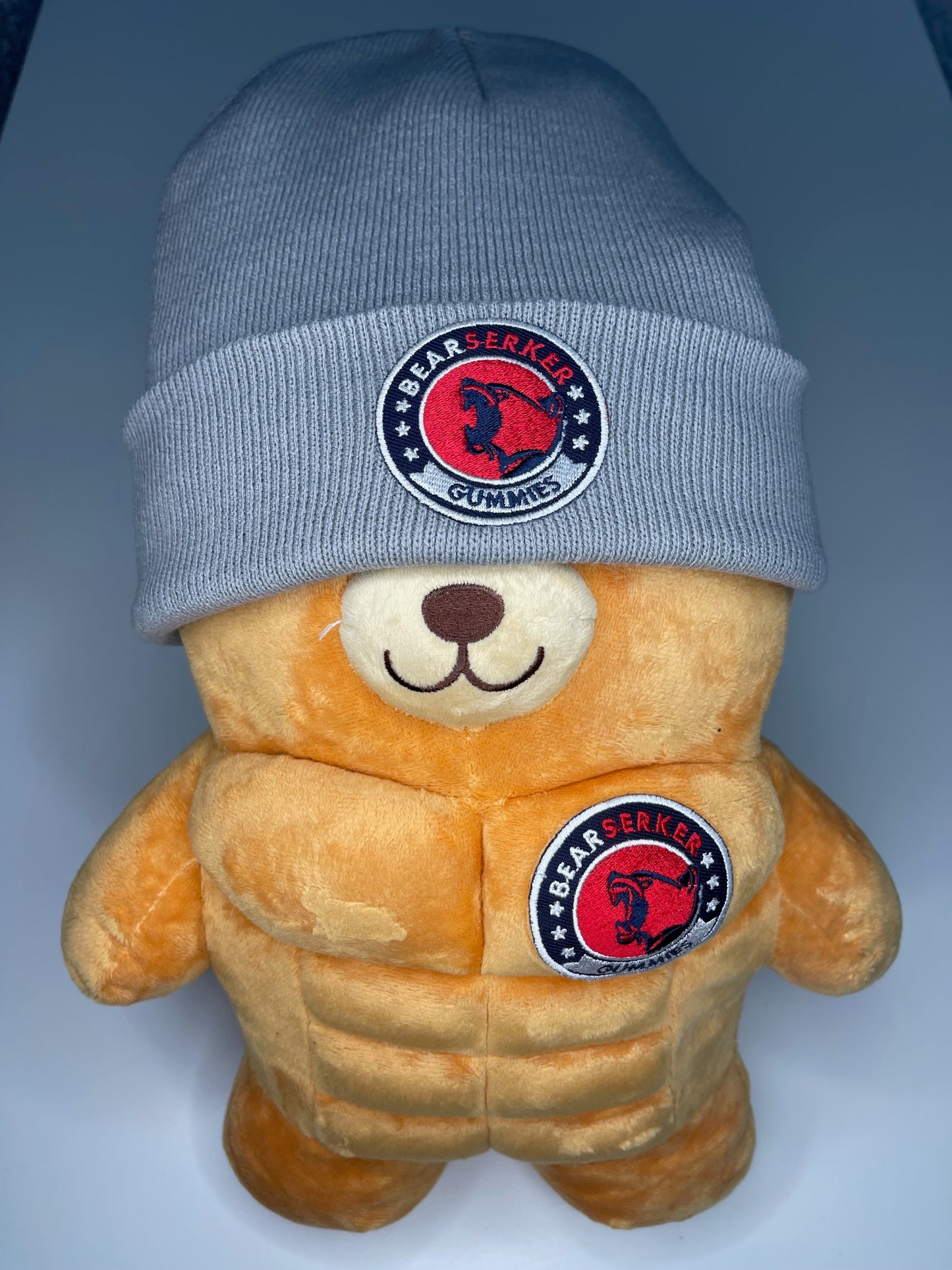Bearserker Gummies Grey Beanie