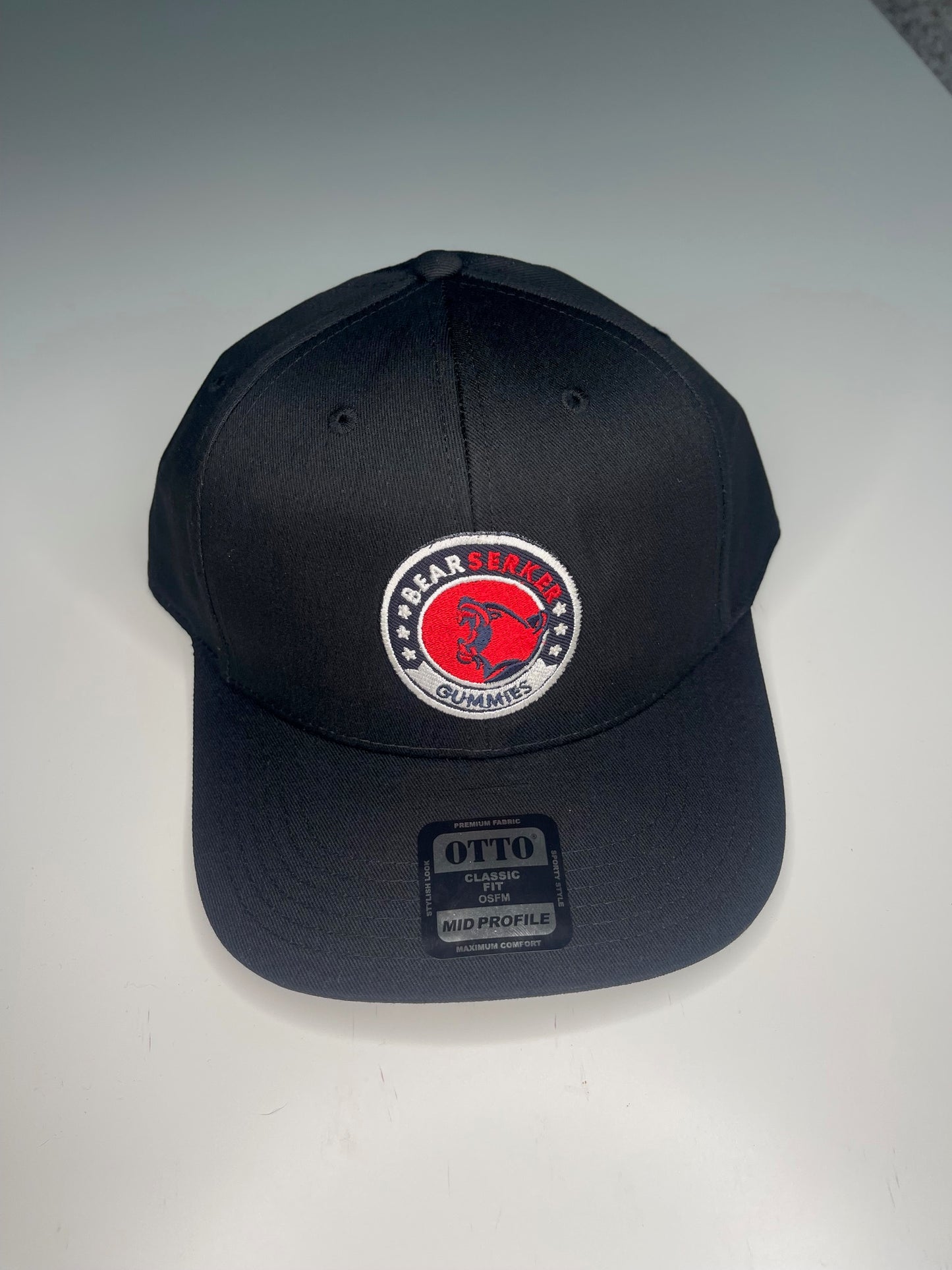 Bearsker Gummies Black Snapback Hat