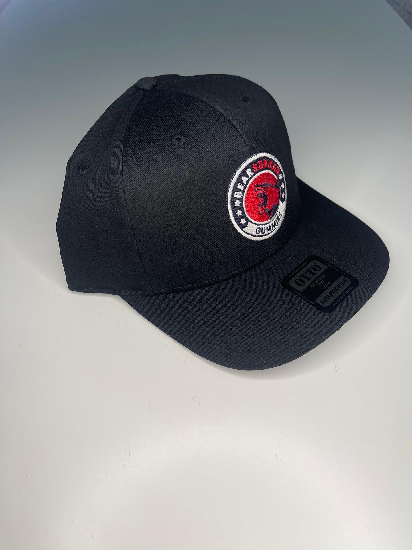 Bearsker Gummies Black Snapback Hat