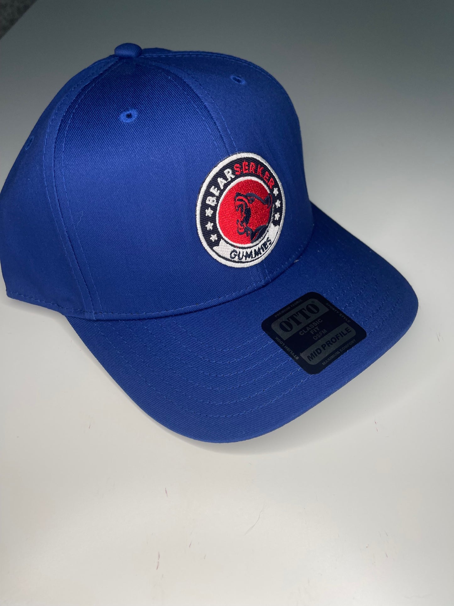 Bearserker Gummies Blue Snapback Hat